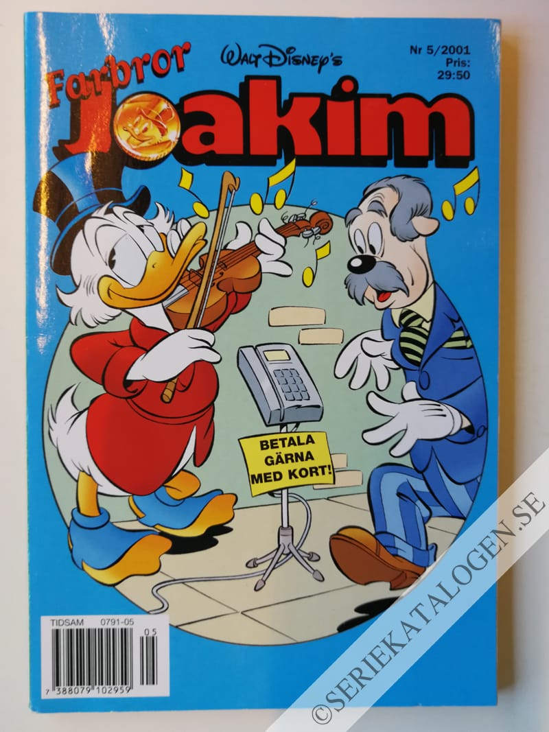 Framsida på Joakim #5 (2001)