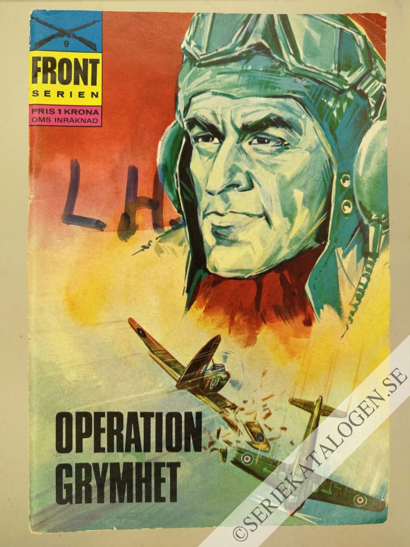 Framsida på Frontserien Operation grymhet (1965)