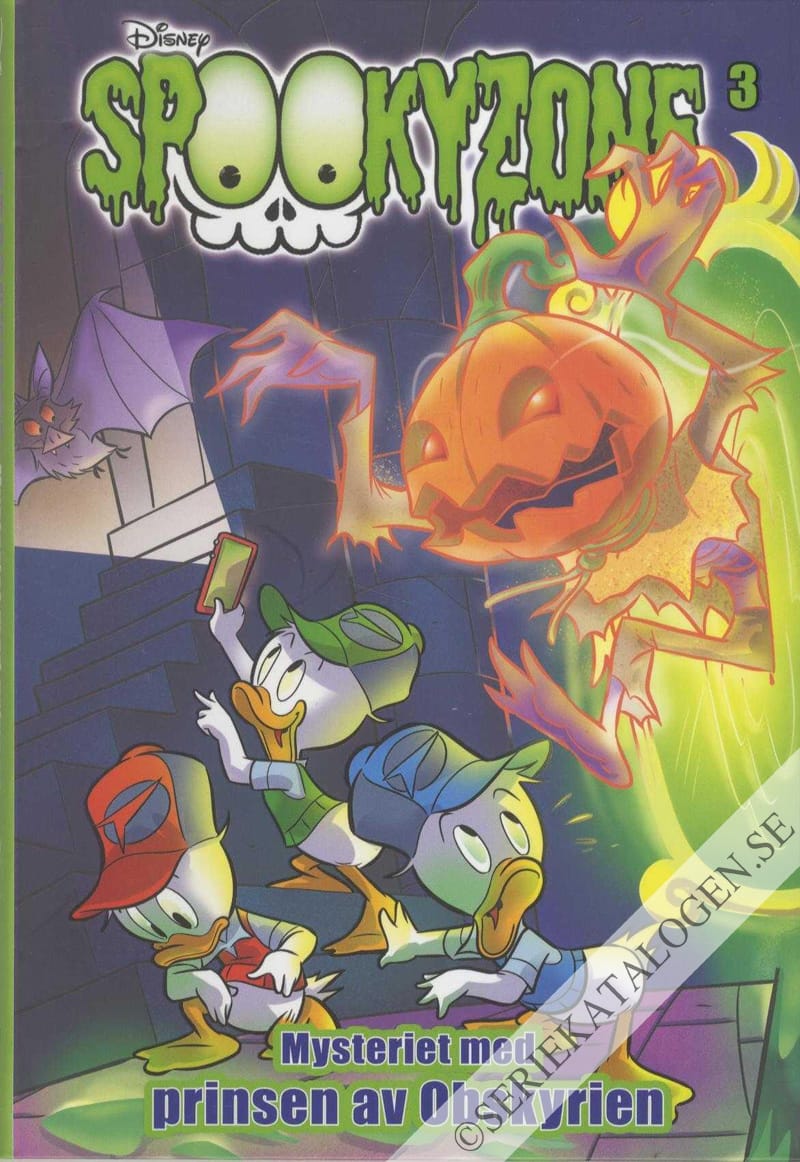 Framsida på Kalle Ankas bästa Spookyzone 3 - Mysteriet med prinsen av Obskyrien (2022)