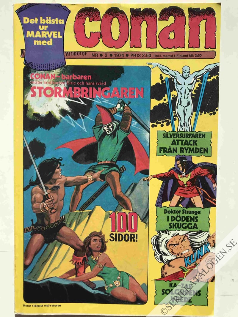 Framsida på Conan #2 (1974)