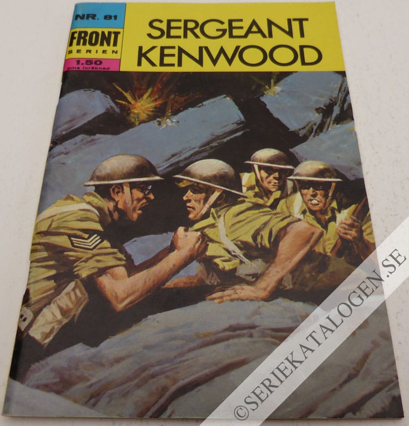 Framsida på Frontserien #81 - Sereant Kenwood (1971)