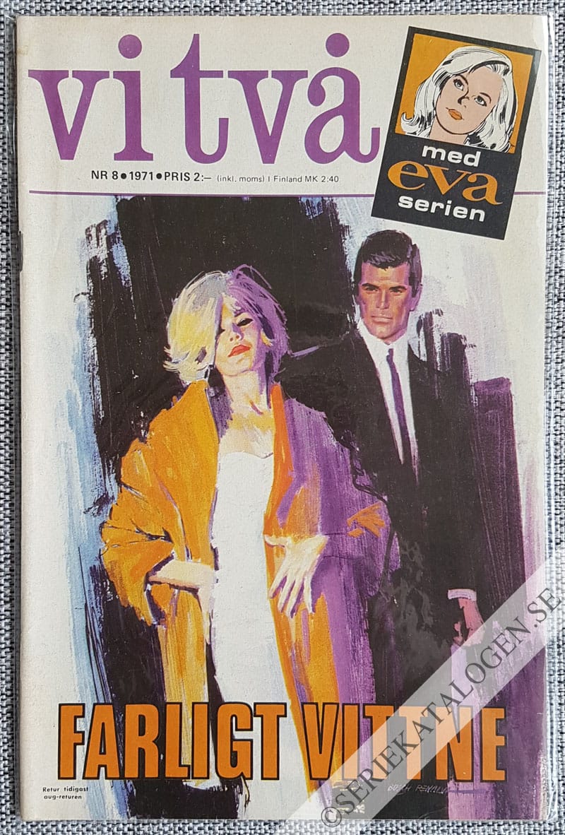 Framsida på Vi två #8 (1971)
