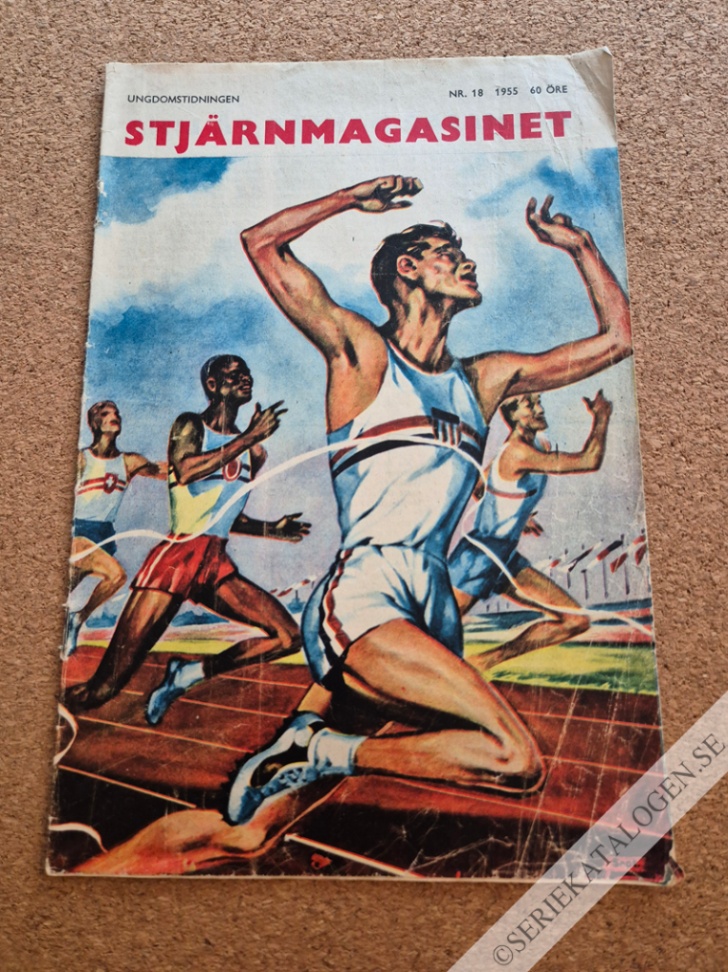 Framsida på Stjärnmagasinet #18 (1955)