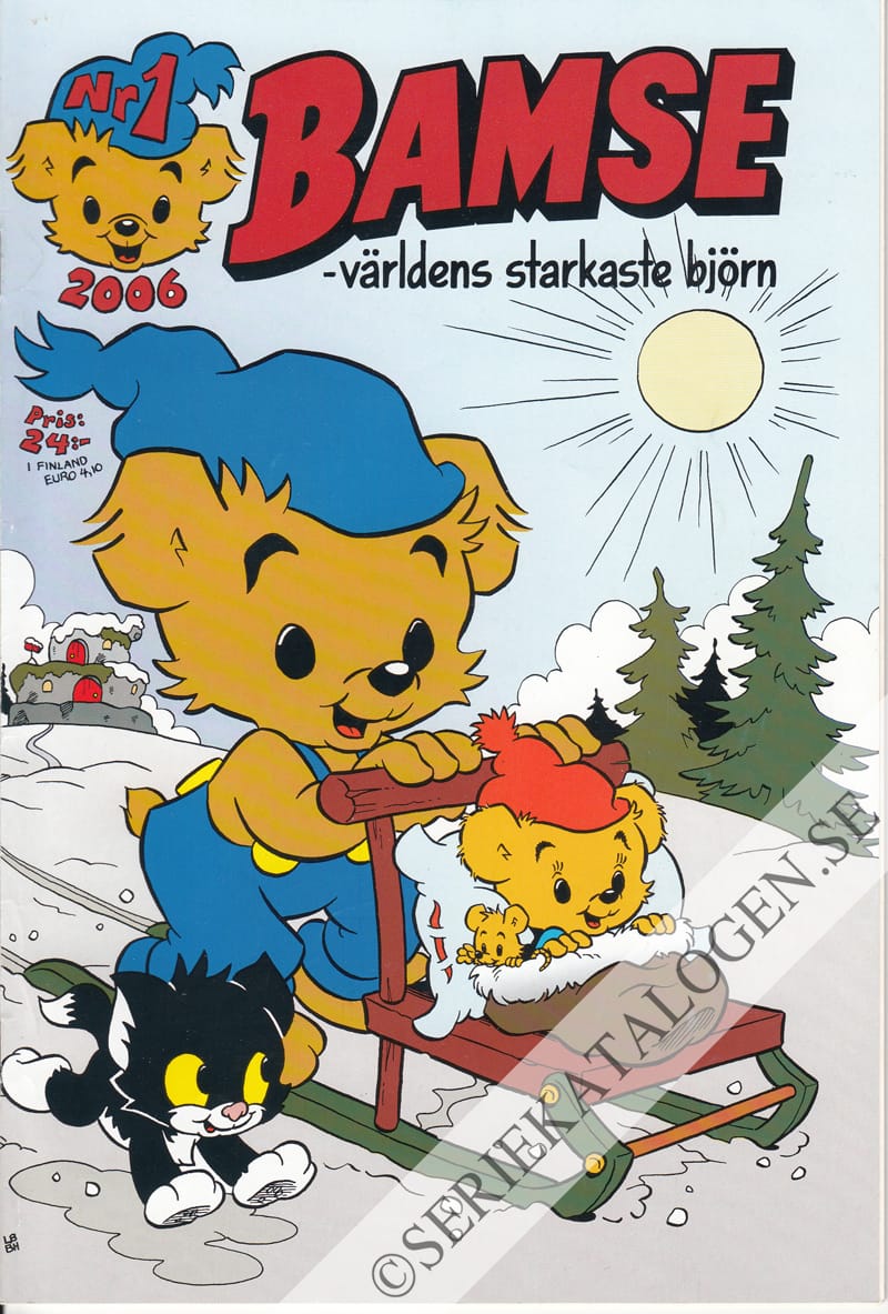 Framsida på Bamse #1 (2006)