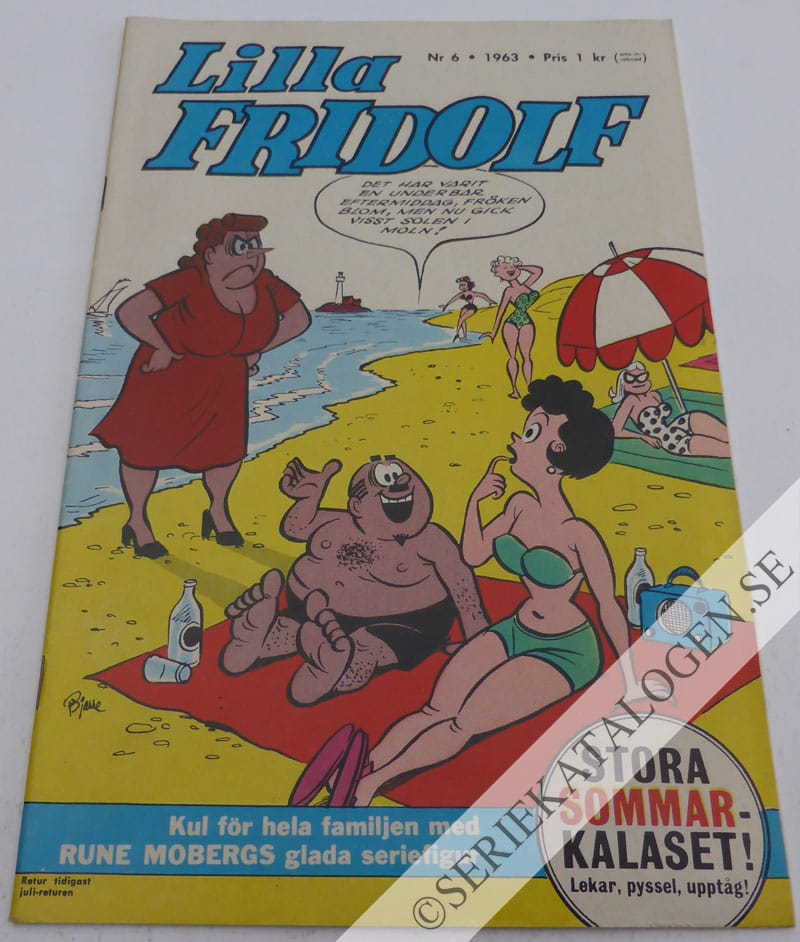 Framsida på Lilla Fridolf #6 (1963)