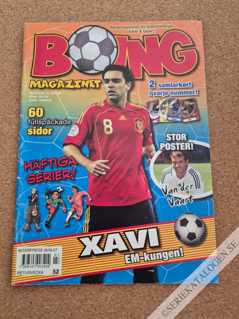 Framsida på Boing #11 (2008)