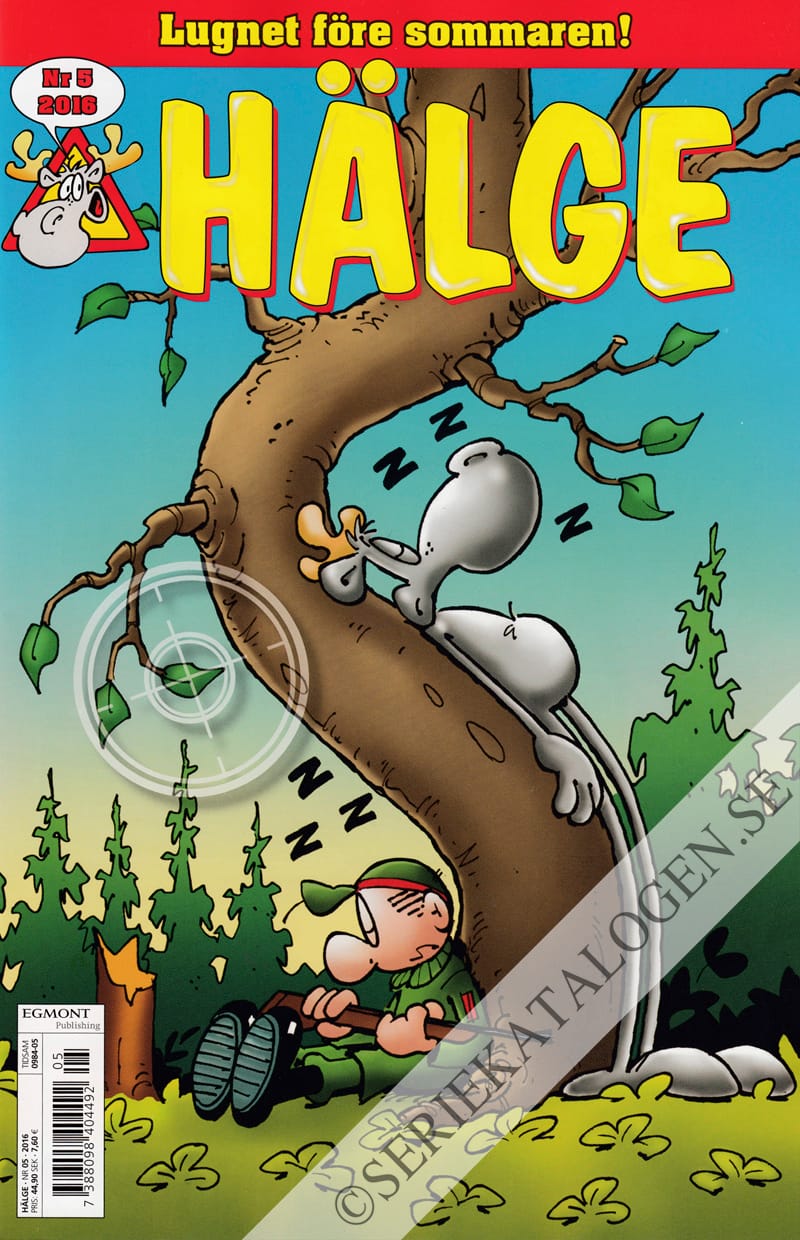 Framsida på Hälge #5 (2016)