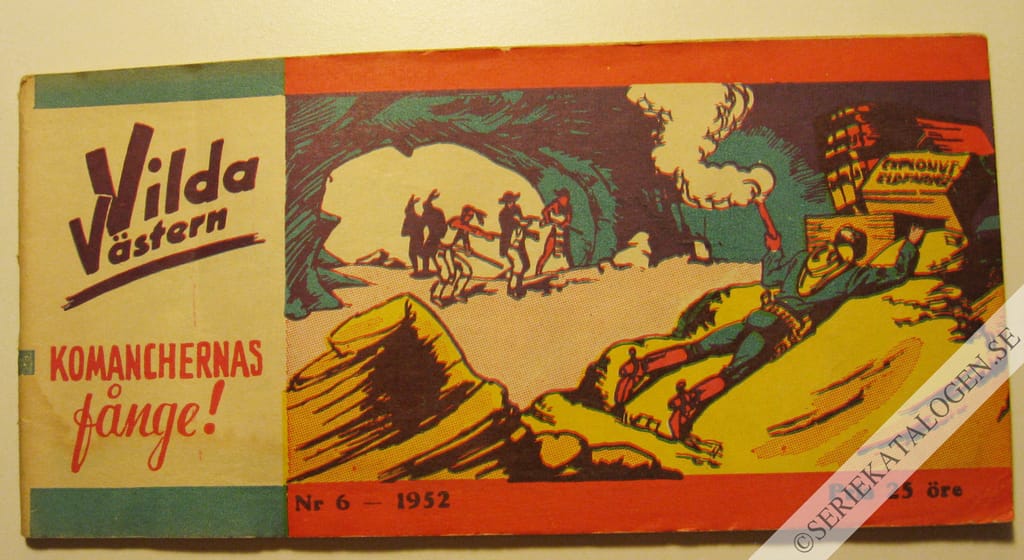 Framsida på Vilda Västern #6 (1952)