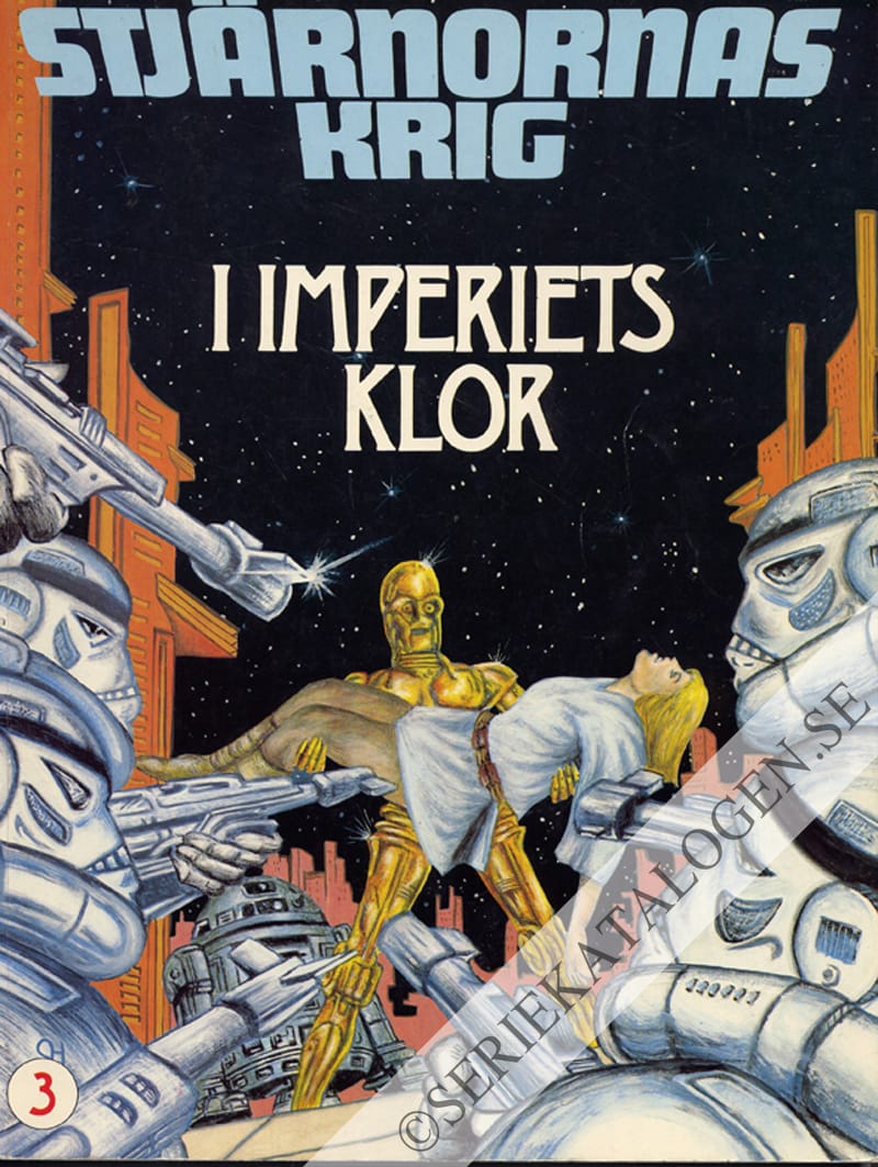 Framsida på Stjärnornas krig I Imperiets klor (1979)