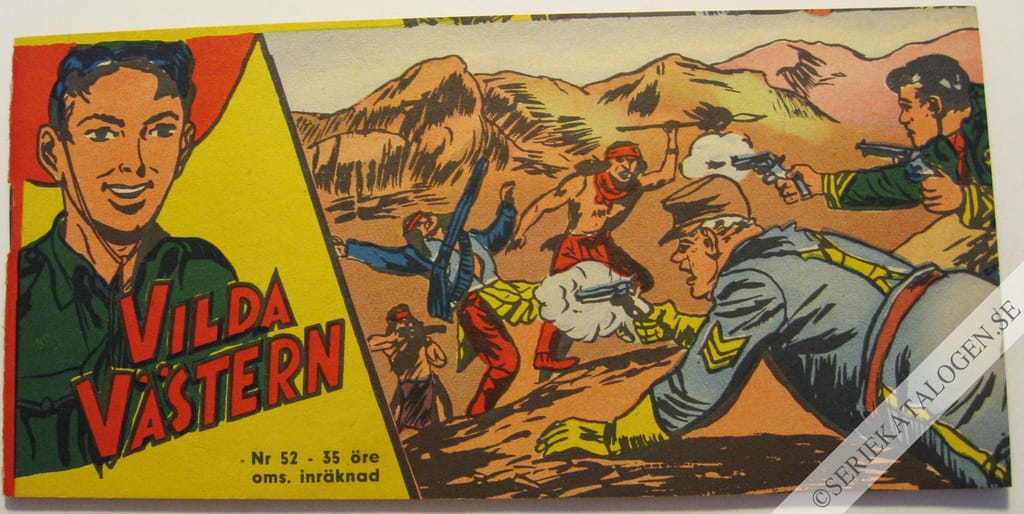 Framsida på Vilda Västern #52 (1962)