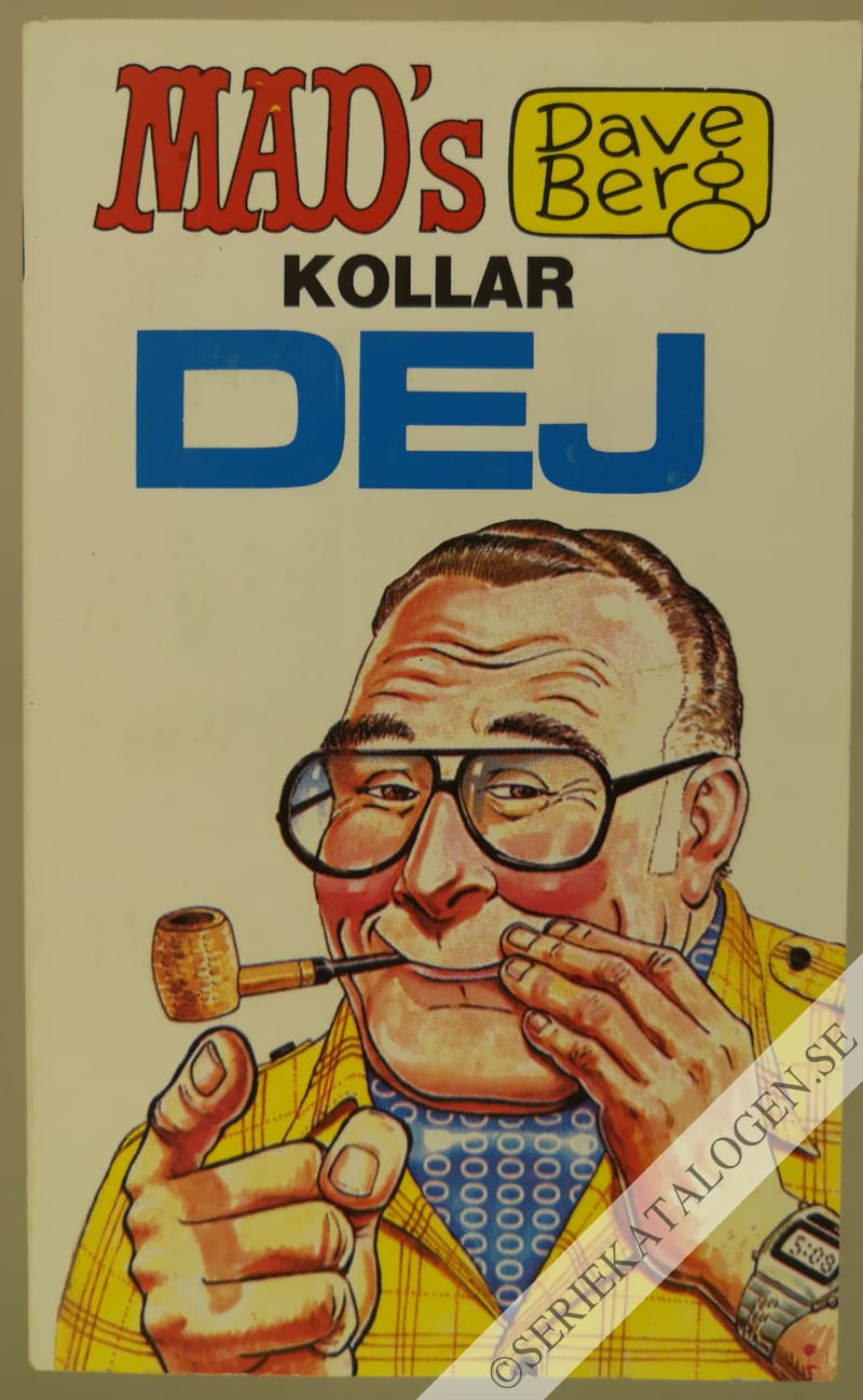 Framsida på MAD-pocket #75 - MAD's Dave Berg kollar dej (1983)