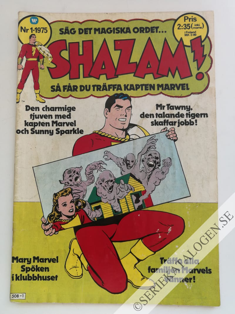 Framsida på SHAZAM! #1 (1975)