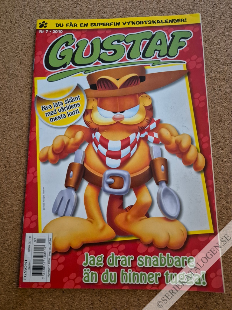 Framsida på Gustaf #7 (2010)