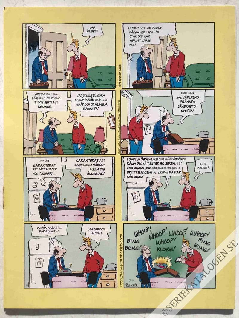Baksida på En rätt för mycket! (1997)