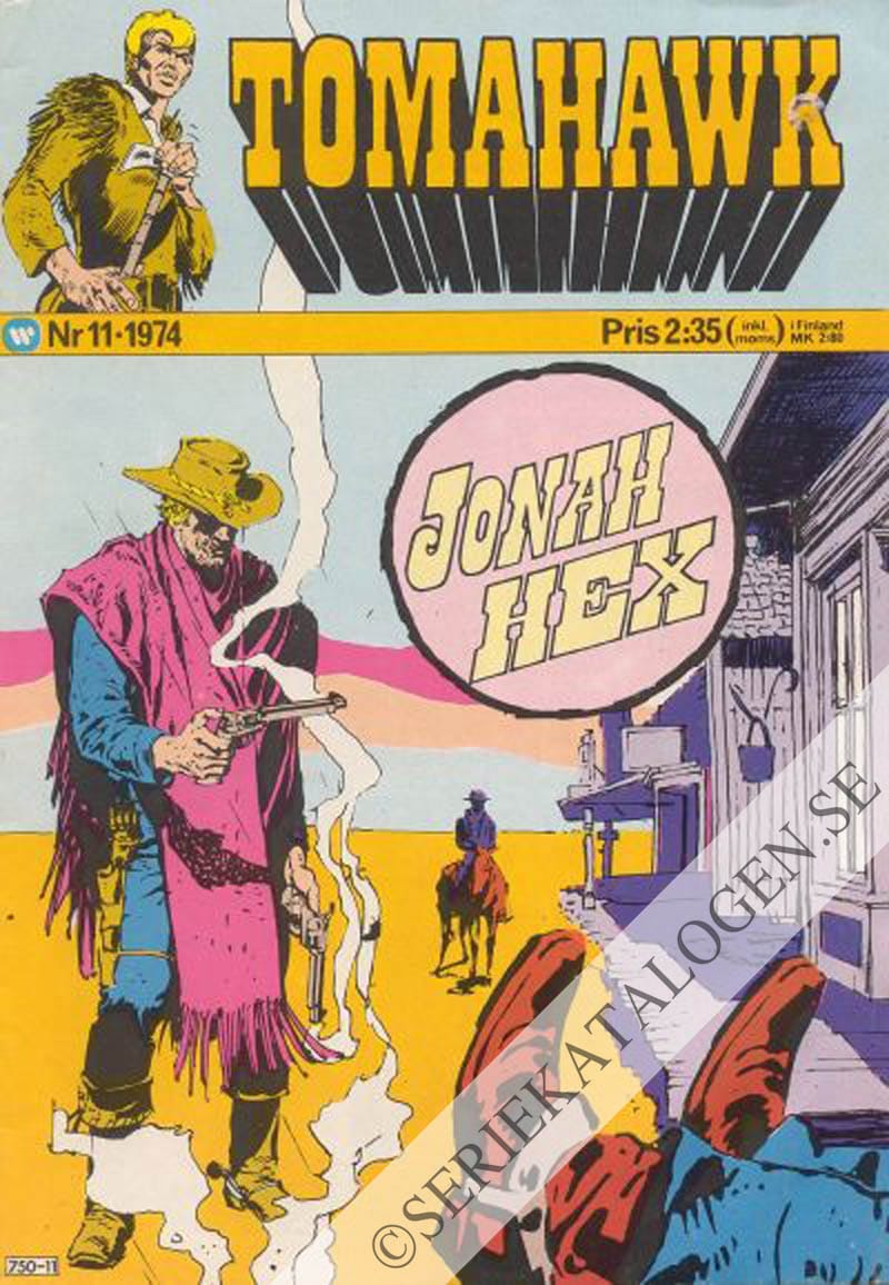 Framsida på Tomahawk #11 (1974)