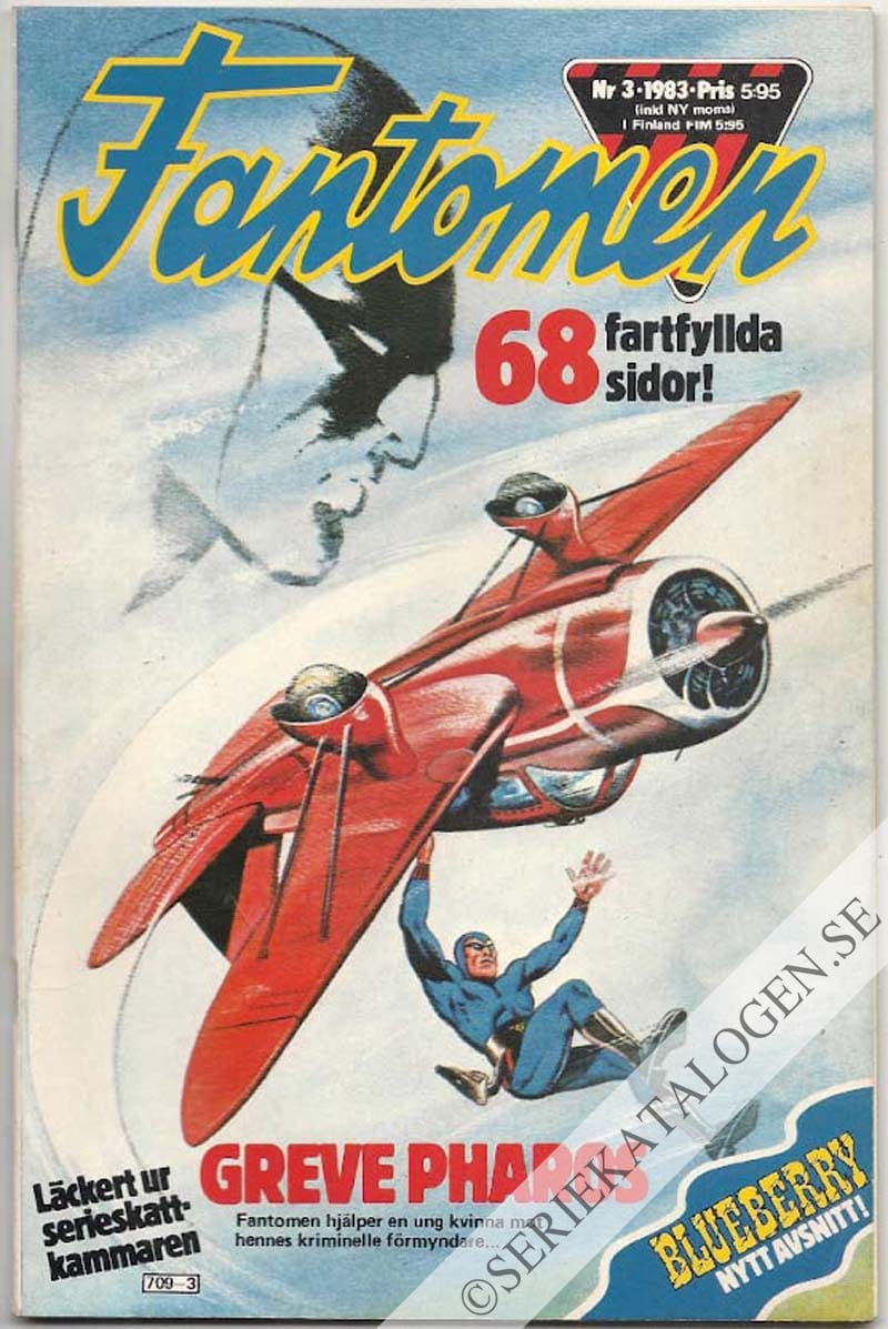 Framsida på Fantomen #3 (1983)