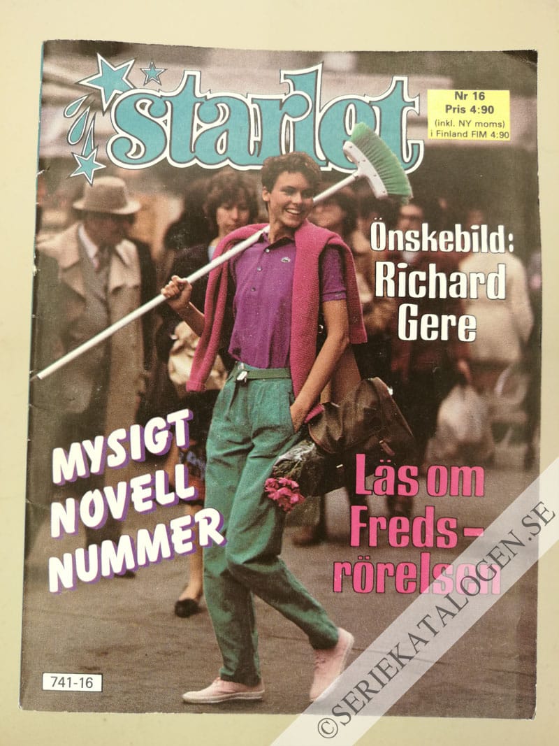 Framsida på Starlet #16 (1983)