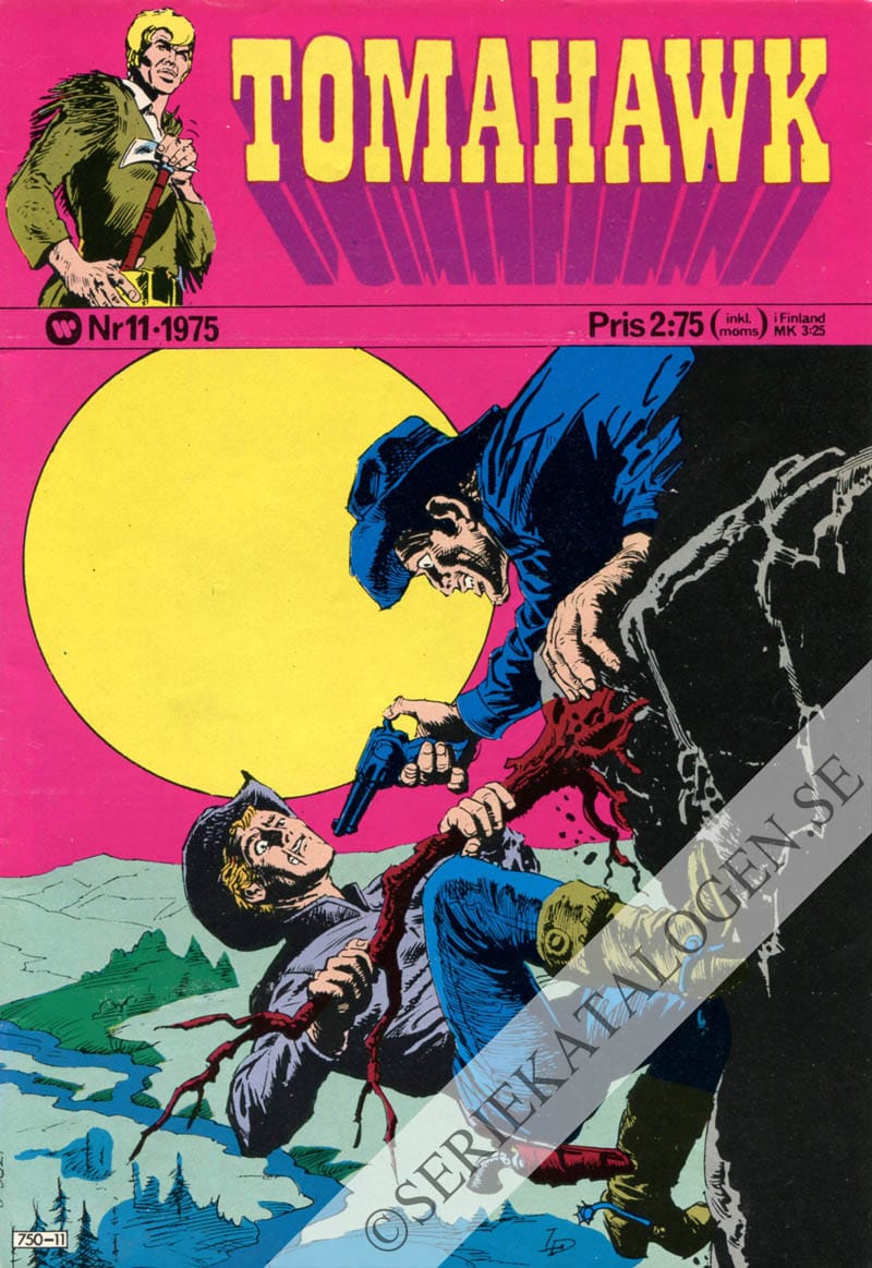 Framsida på Tomahawk #11 (1975)