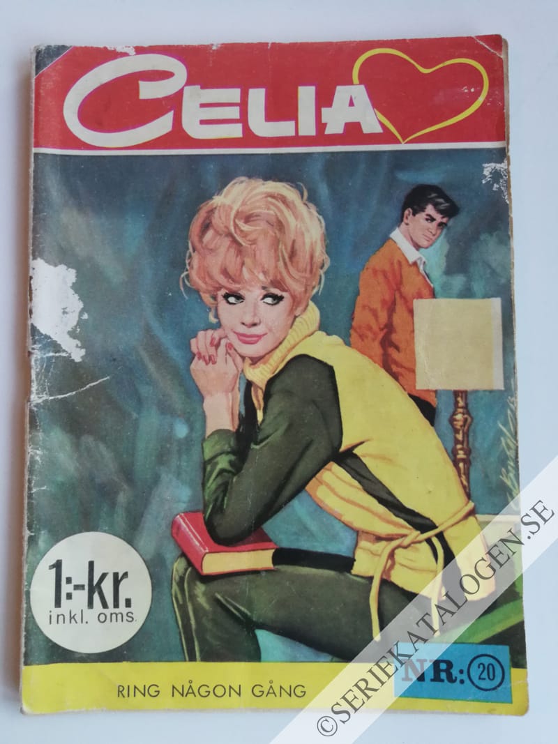 Framsida på Celia Ring någon gång (1966)