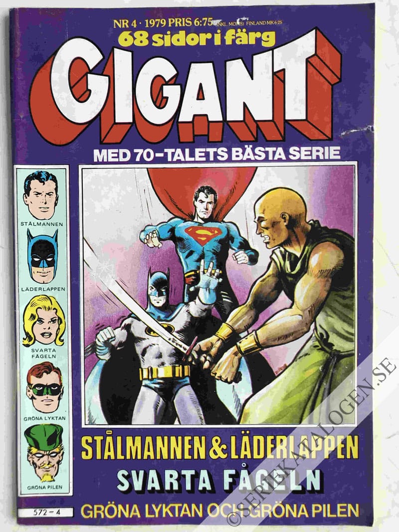 Framsida på Gigant #4 (1979)