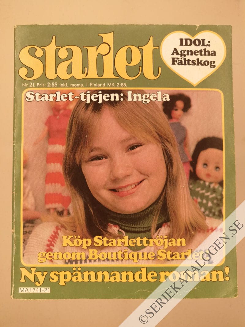 Framsida på Starlet #21 (1977)