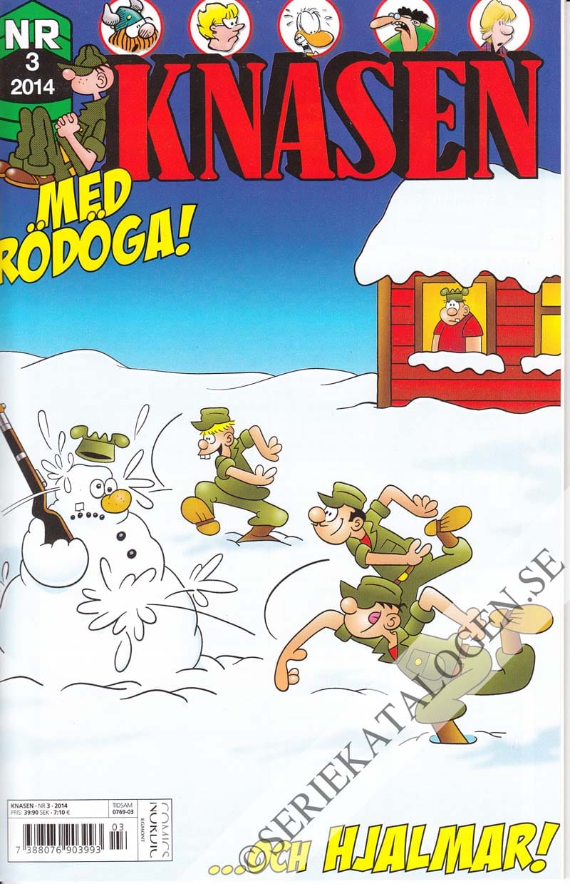 Framsida på Knasen #3 (2014)