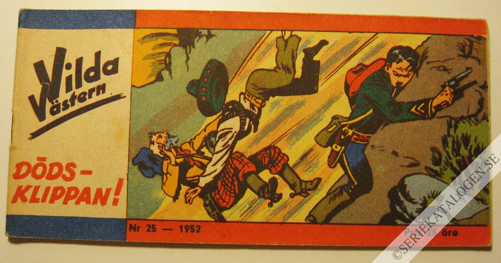 Framsida på Vilda Västern #25 (1952)
