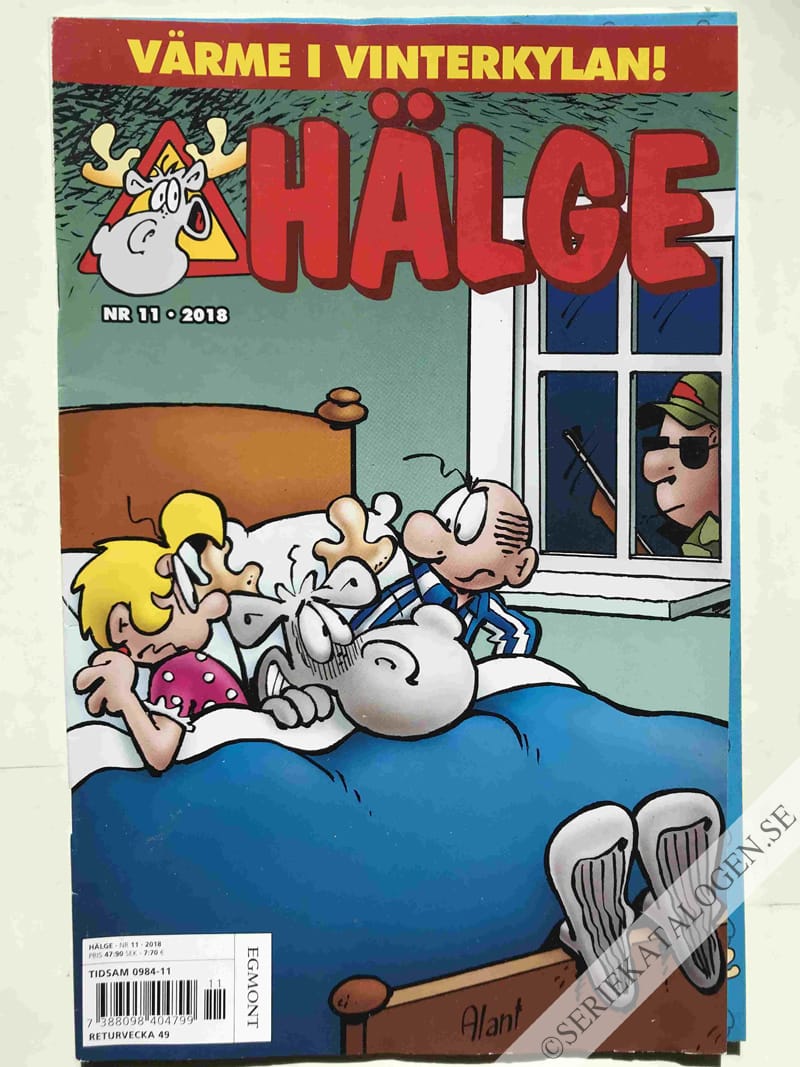 Framsida på Hälge #11 (2018)