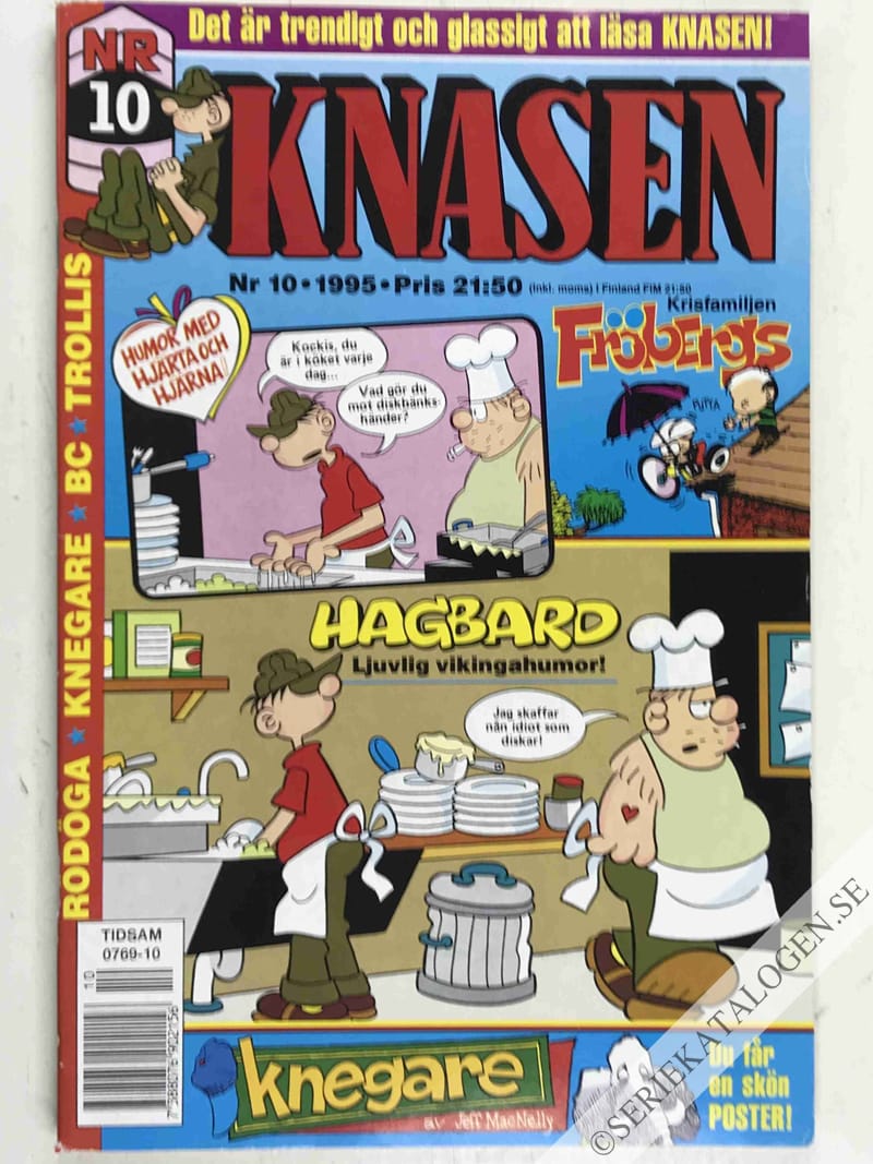 Framsida på Knasen #10 (1995)