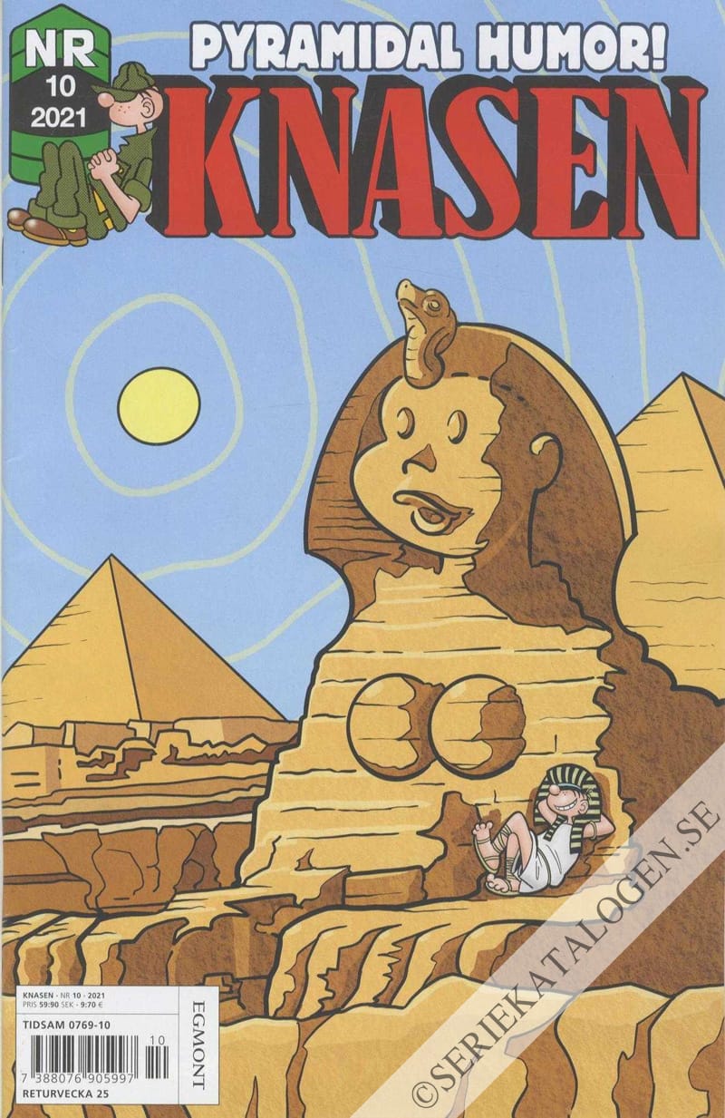 Framsida på Knasen #10 (2021)