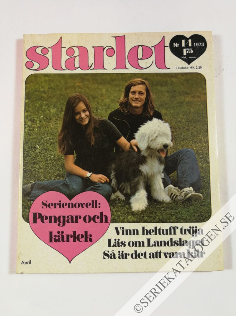Framsida på Starlet #14 (1973)