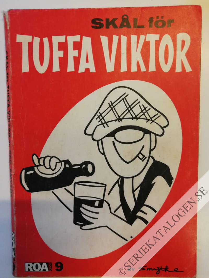 Framsida på Roa-bok Skål för Tuffa Viktor (1966)