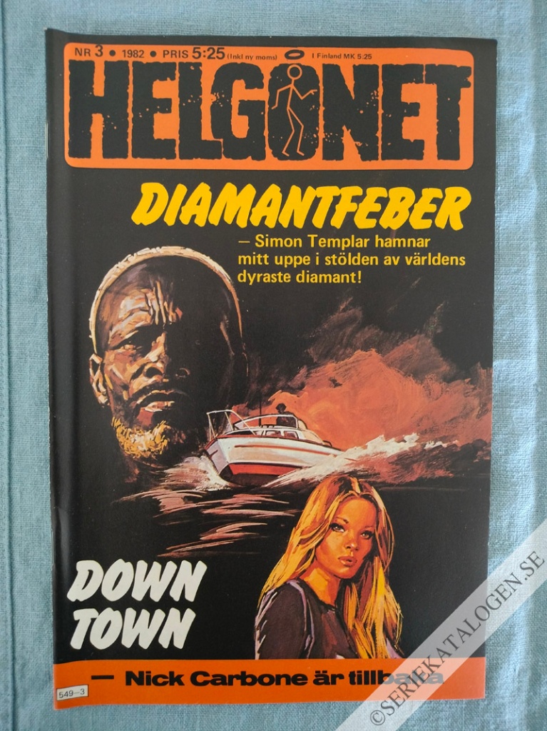 Framsida på Helgonet #3 (1982)