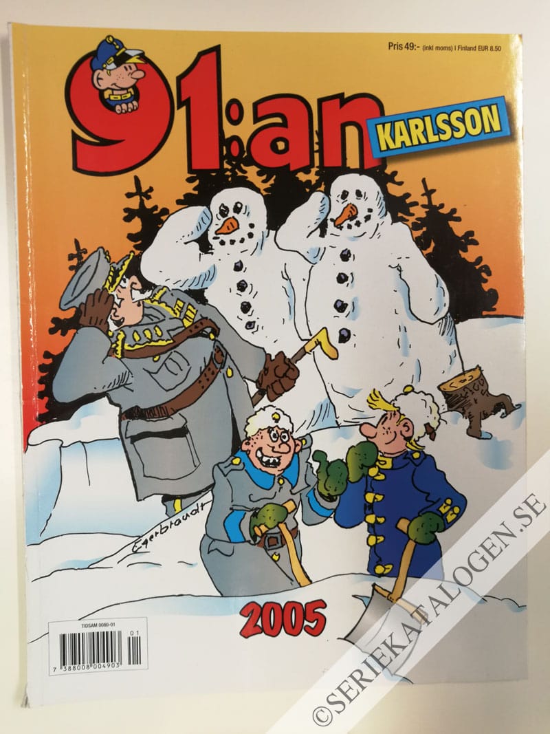 Framsida på 91:an Karlsson # (2005)