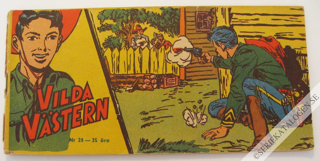 Framsida på Vilda Västern #28 (1956)
