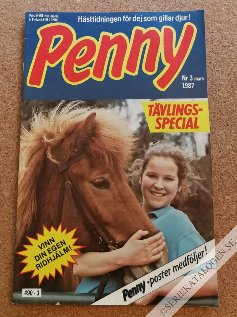 Framsida på Penny #3 (1987)