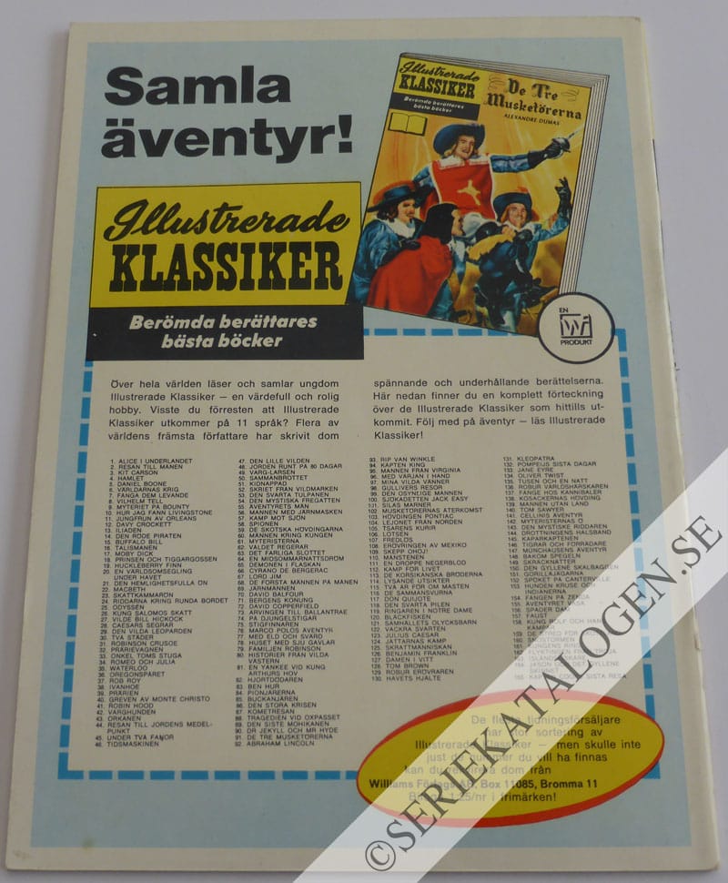 Baksida på Den mystiska fregatten (1966)