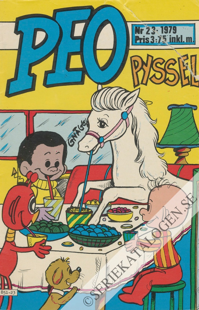 Framsida på Peo #23 (1979)
