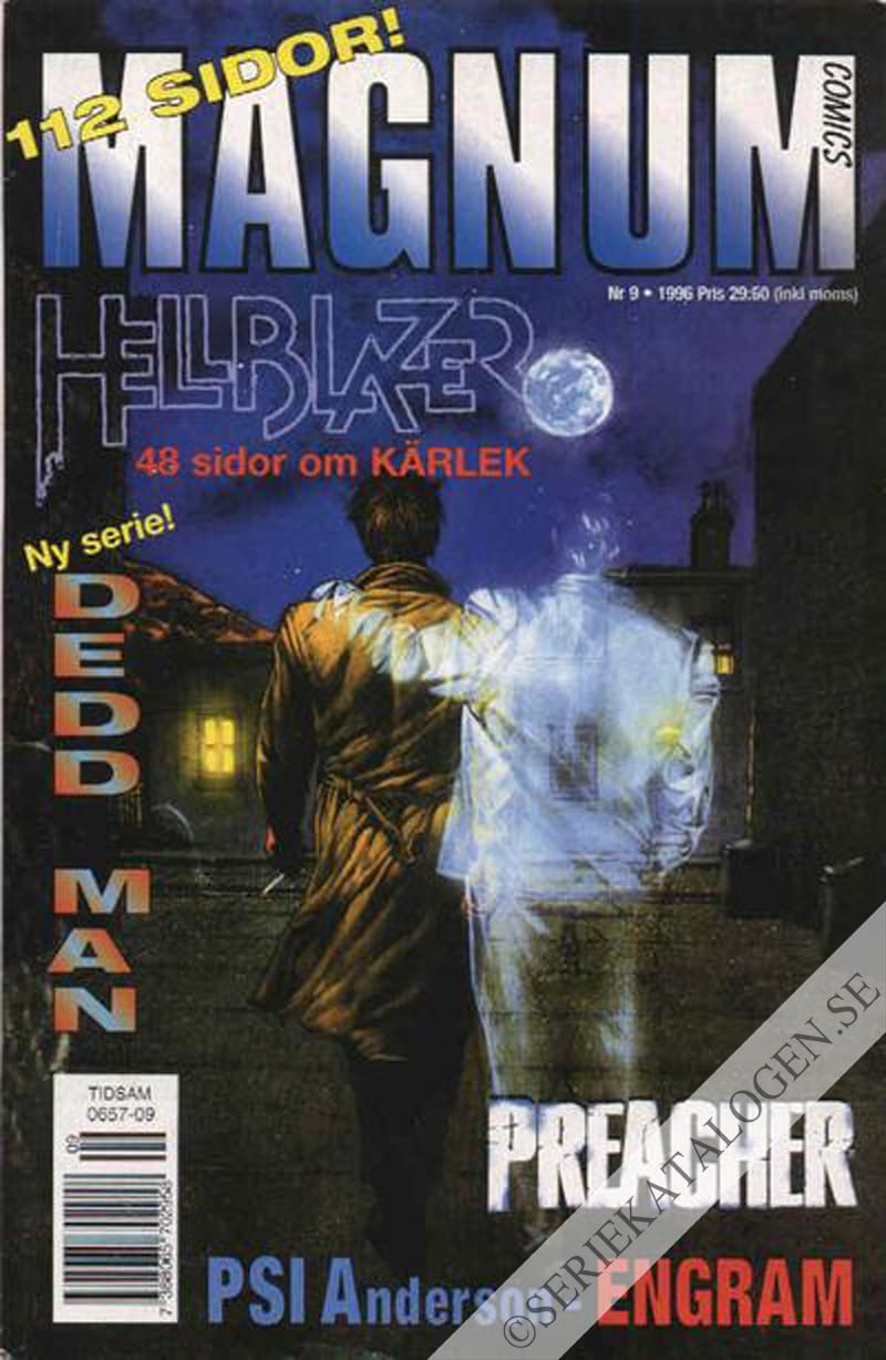 Framsida på Magnum comics #9 (1996)