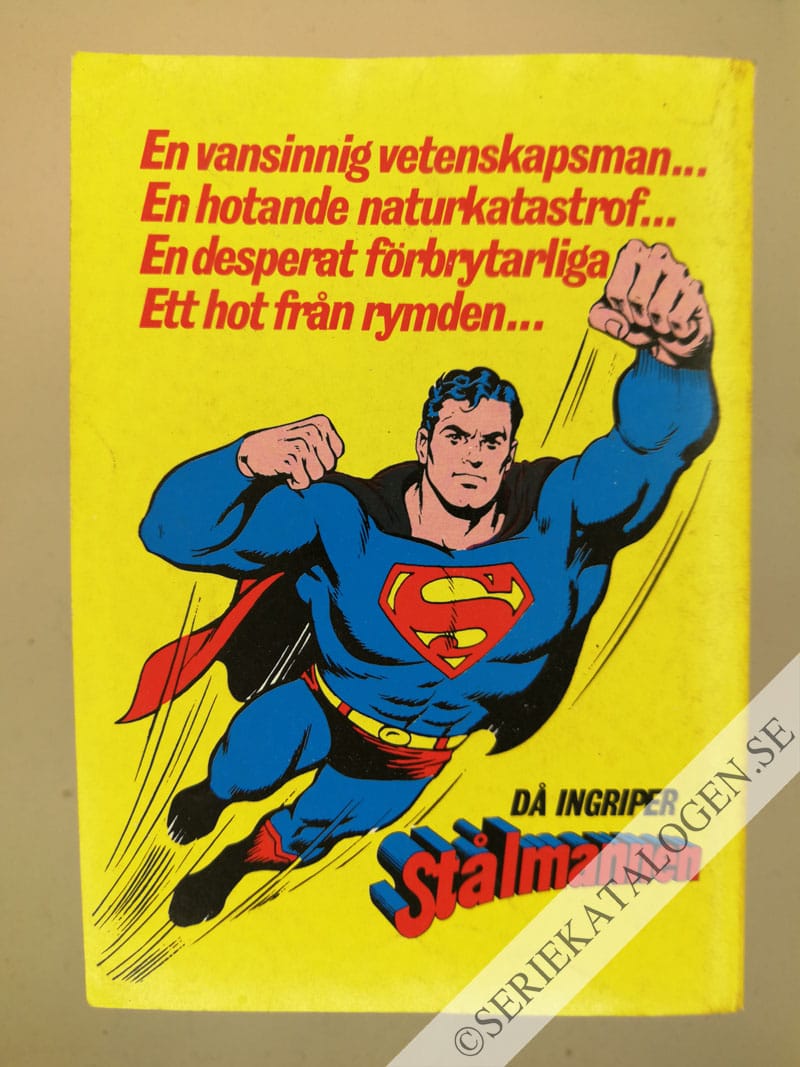 Baksida på Vem skall dö? (1976)