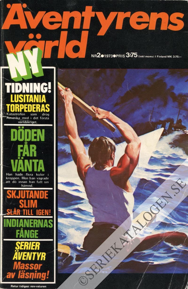 Framsida på Äventyrens värld #2 (1973)