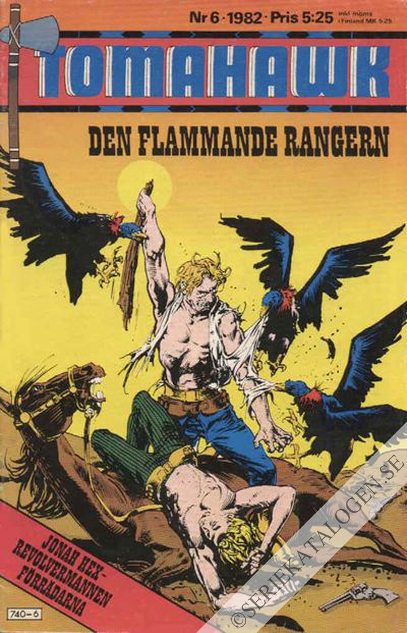Framsida på Tomahawk #6 (1982)