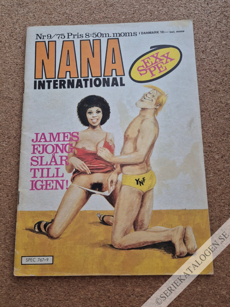 Framsida på Nana international #9 (1975)