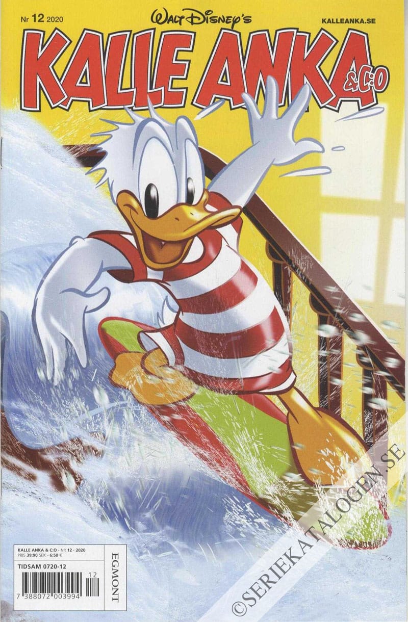 Framsida på Kalle Anka & C:o #12 (2020)