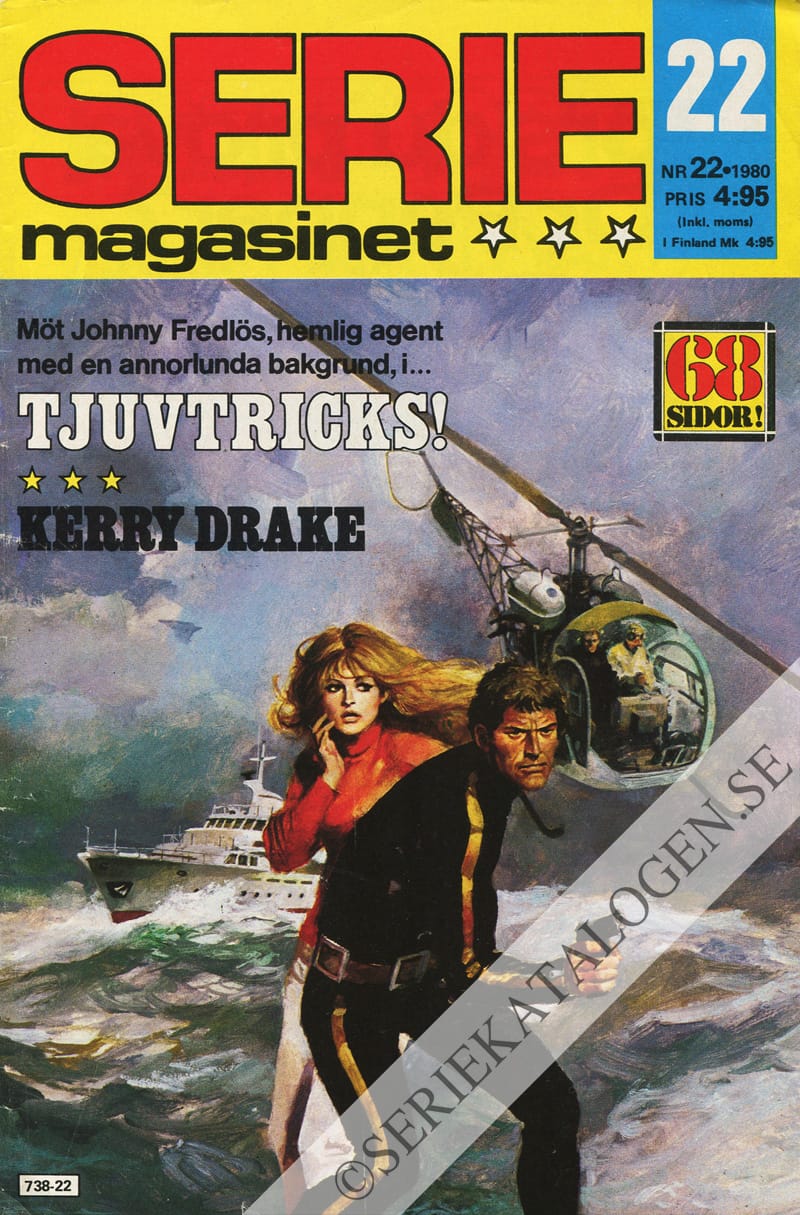 Framsida på Seriemagasinet #22 (1980)