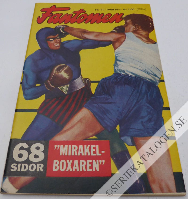 Framsida på Fantomen #11 (1960)