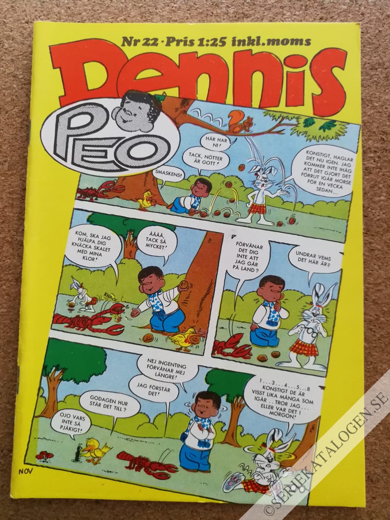 Framsida på Dennis #22 (1969)