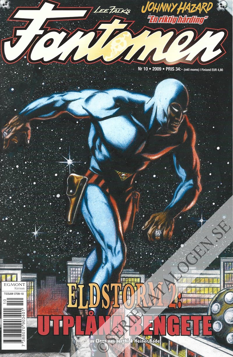Framsida på Fantomen #10 (2009)