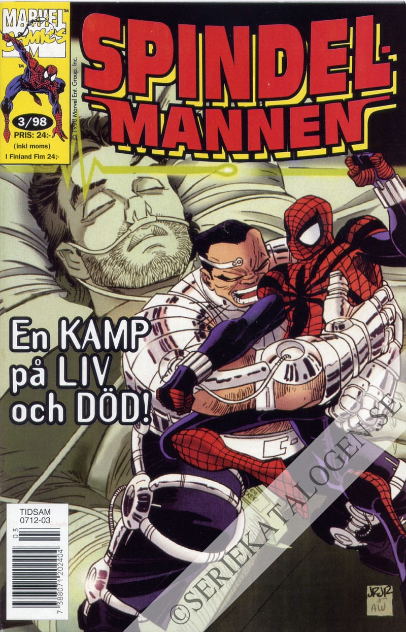 Framsida på Spindelmannen #3 (1998)