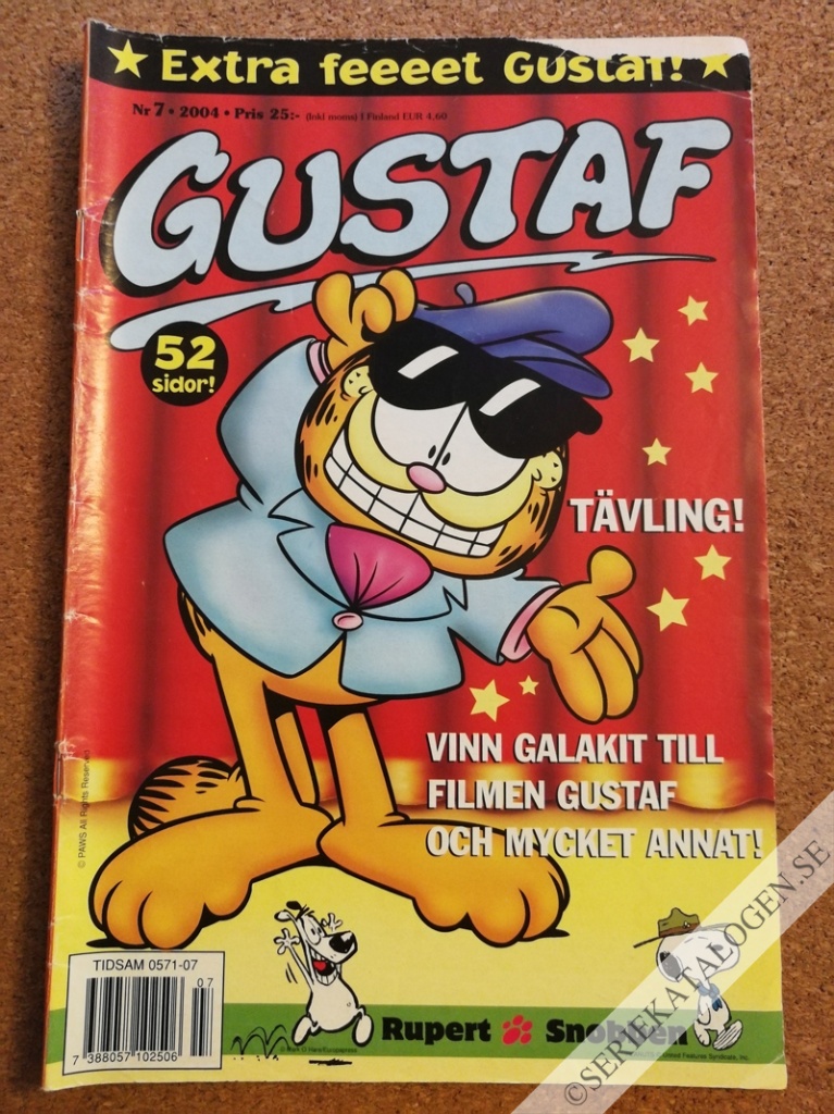 Framsida på Gustaf #7 (2004)